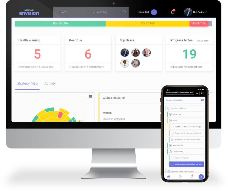 screenshot of MPOWR Envision